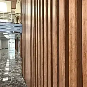 Ahşap Desenli Duvar Paneli