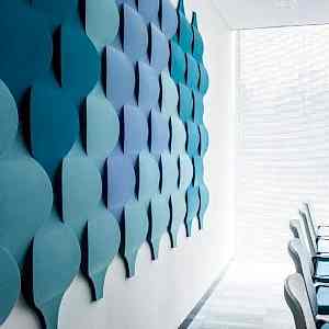 3D Akustik Kumaş Kaplı Paneller