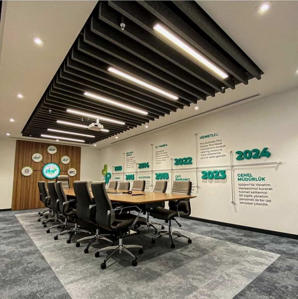 PlusKitchen Akustik Ahşap Panel